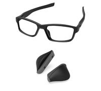 PapaViva Plaquette de nez de rechange pour Oakley Drop Point OO9367/Drop In OO9232/Dispute OO9233, gris, 0