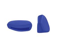 PapaViva Plaquettes de nez de rechange pour Oakley Eye Jacket Redux OO9438, Bleu (Euro Fit), Euro Fit