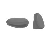 PapaViva Plaquettes de nez de rechange pour Oakley Eye Jacket Redux OO9438, Gris (coupe européenne), Euro Fit