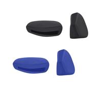 PapaViva Plaquettes de nez de rechange pour Oakley Eye Jacket Redux OO9438, Noir et bleu (Euro Fit), Euro Fit