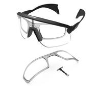 PapaViva Porte-objectif à clipser pour lunettes de soleil Oakley Stunt Devil OO9517, gris, 0