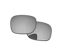 PapaViva Verres de rechange compatibles avec les lunettes de soleil Native El Jefe XD9009 Chromé/argenté polarisé