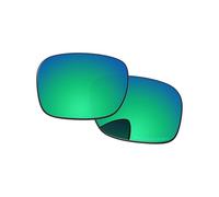 PapaViva Verres de rechange compatibles avec les lunettes de soleil Oakley Wind Jacket Vented, vert émeraude, Wind Jacket Vented