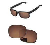 PapaViva Verres de rechange compatibles avec lunettes de soleil Oakley Holbrook S OO9509 53 mm, Brun cuivre., Holbrook S OO9509 53mm