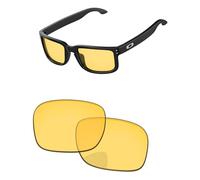PapaViva Verres de rechange compatibles avec lunettes de soleil Oakley Holbrook S OO9509 53 mm, Jaune HD, Holbrook S OO9509 53mm