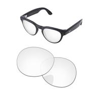 PapaViva Verres de rechange compatibles avec lunettes de soleil Ray-Ban Meta Headliner RW4009 50 mm, Blocage de la lumière bleue transparente HD, RW4009 50mm