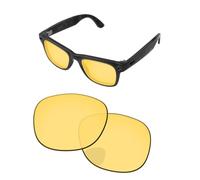 PapaViva Verres de rechange compatibles avec lunettes de soleil Ray-Ban Meta RW4008 53 mm, Jaune HD, RW4008 53mm