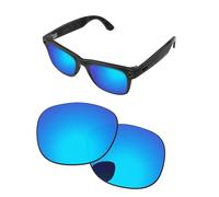 PapaViva Verres de rechange compatibles avec lunettes de soleil Ray-Ban Meta Wayfarer RW4008 53 mm, bleu glace, RW4008 53mm