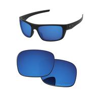 PapaViva Verres de rechange pour lunettes de soleil Oakley Drop Point OO9367 60 mm, Bleu mer profond, Drop Point