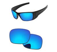 PapaViva Verres de rechange pour lunettes de soleil Oakley Fuel Cell OO9096 60 mm, bleu glace, Fuel Cell