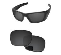 PapaViva Verres de rechange pour lunettes de soleil Oakley Fuel Cell OO9096, noir uni, Fuel Cell