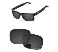 PapaViva Verres de rechange pour lunettes de soleil Oakley Holbrook Mix OO9384 57 mm, noir uni, Holbrook Mix