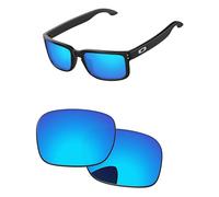 PapaViva Verres de rechange pour lunettes de soleil Oakley Holbrook XL OO9417 59 mm, bleu glace, Holbrook XL