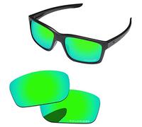 PapaViva Verres de rechange pour lunettes de soleil Oakley Mainlink OO9264-57 mm, Vert bleuté., Mainlink
