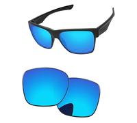 PapaViva Verres de rechange pour lunettes de soleil Oakley TwoFace XL OO9350 58 mm, bleu glace, TwoFace XL