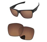 PapaViva Verres de rechange pour lunettes de soleil Oakley TwoFace XL OO9350 58 mm, Brun cuivre., TwoFace XL