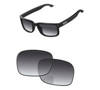 PapaViva Verres de rechange pour Oakley Holbrook XL OO9417, Dégradé gris - Polarisé, taille unique