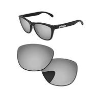 PapaViva Verres de rechange pour Oakley OO9013, Argent chromé - Polarisé, Taille Unique
