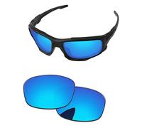 PapaViva Verres de rechange pour Oakley Si Ballistic Shocktube OO9329, bleu glace, Si Ballistic Shocktube