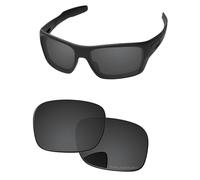 PapaViva Verres de rechange pour Oakley Turbine OO9263, noir/gris, Turbine