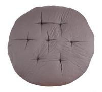 Papaya Chaise à bascule suspendue avec design rond en tissu polyester rempli de coton PP confortable et respirant pour assise décontractée (B)