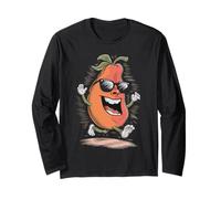 Papaya Life Funny Papaya Lover Vegan Humour Papaye Idée Manche Longue