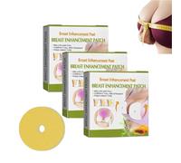Papaya Lot de 3 patchs pour élargissement des seins, pour élargissement de la poitrine, pour tous les types de peau (30 pièces)