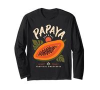 Papaye Tropical Sweetness Fruit Lover Botanical Island Manche Longue