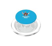 Pape Léon XIV L'humanité d'abord - MAGNIFICA HUMANITAS PopSockets PopGrip pour MagSafe