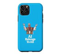 Pape Léon XIV « L'IA Appartient à Tous » - MAGNIFICA HUMANITAS Coque pour iPhone 11 Pro