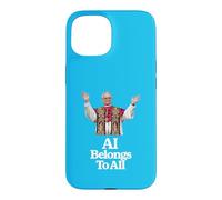 Pape Léon XIV « L'IA Appartient à Tous » - MAGNIFICA HUMANITAS Coque pour iPhone 15