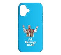 Pape Léon XIV « L'IA Appartient à Tous » - MAGNIFICA HUMANITAS Coque pour iPhone 16
