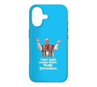 Pape Léon XIV « Ne construisez Pas Un Autre Babel. Construisez Jérusalem » Coque pour iPhone 17