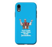 Pape Léon XIV « Ne construisez Pas Un Autre Babel. Construisez Jérusalem » Coque pour iPhone XR