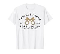 Pape Léon XIV Nouveau Pape Lion 14 Habemus Papam 2025 T-Shirt