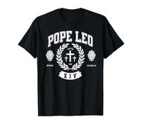 Pape Léon XIV Romain Catholique Foi Chrétienne Religieuse T-Shirt