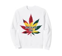 Pape Noir Papa Anniversaire Papa fête des pères pap Pop Sweatshirt