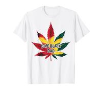 Pape Noir Papa Anniversaire Papa fête des pères pap Pop T-Shirt