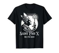 Pape St Pie X Traditionnel Latin Messe Catholique Saint T-Shirt