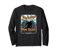 Pape Valley California Sasquatch Bigfoot Big Foot Souvenir Manche Longue