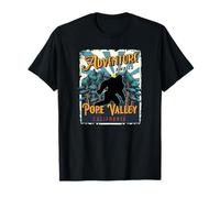 Pape Valley California Sasquatch Bigfoot Big Foot Souvenir T-Shirt