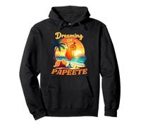 Papeete Vacation Rêver De Vacances Papeete Sweat à Capuche