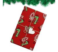 Papel De Regalo De Navidad - Favores De Fiesta De Invierno, Hojas De Papel Para Envolver Navideño, Para Cumpleaños Festival Reunión Evento Rellenos Medias Niños Adolescentes Adultos Amigos Familia