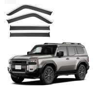 PAPEP 4 pièces Deflecteur Vitre Voitur Déflecteurs pour Toyota Prado FJ150 FJ250 2024-2025, Déflecteurs fenêtre latérale Protection Contre Pluie Imperméable