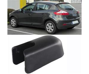 PAPEP Cache Capuchon Bout de Bras d'Essuie-Glace Arrière pour Renault Megane 3 III Wagon Hatchback 2008-2016, Couvercle de Bras d'essuie-Glace de Lunette arrière Voiture