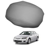PAPEP Housse d’Accoudoir pour Mazda 6 2005-2008, en Microfibre Lavable Protection Intérieure pour Console Centrale Résiste aux Tâches,Grey