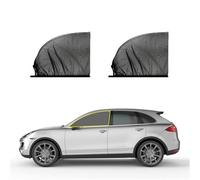 PAPEP Pare-Soleil Voiture pour BMW X5 E53 1999-2007, Chaussette de Protection Solaire UV pour Vitres Latérales Protection Thermique et Anti-UV,A/Front-Window