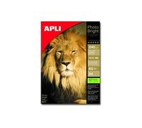 APLI Papier photo A4 (210 x 297 mm) 150 g/m² – 50 feuilles