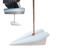 Paper Airplane carCharme - de suspension de voiture minimaliste, Place Plan Creative Paper Shape Pendant | Accessoire décoratif de la voiture parfumée, nouveauté du rétrodiffusion du rétrovi