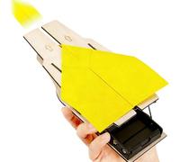 Paper Airplane Launch Kit - Educational STEM Craft Science Set, DIY Flying Toy with Launch Accessories, Outdoor Fun, Creative Learning, Kids Teens Adults Boys Girls Children Birthday Holiday Activity